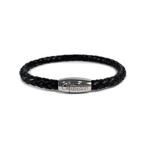 SIMPLE LEATHER MAGNET BRACELET CSLM01