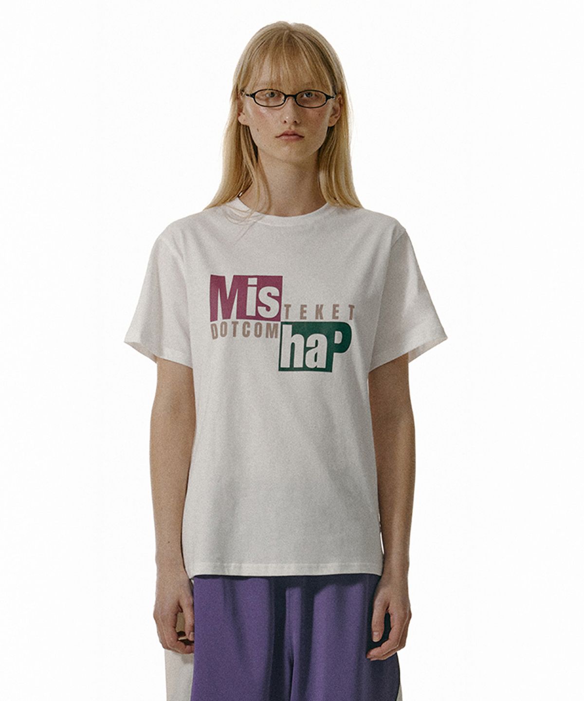 테켓(TEKET) Mishap Tee White