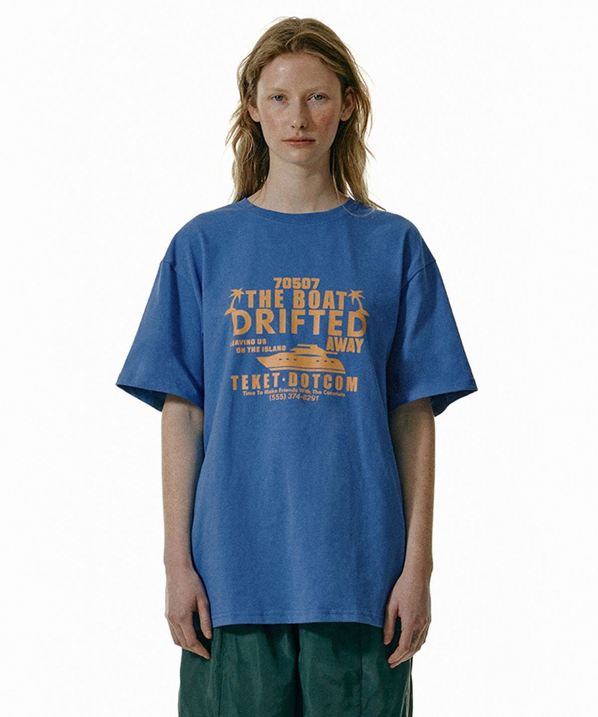 테켓(TEKET) Away Tee Blue