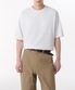 헤비웨이트 릴렉스드 크루 넥 포켓 티셔츠 [화이트]