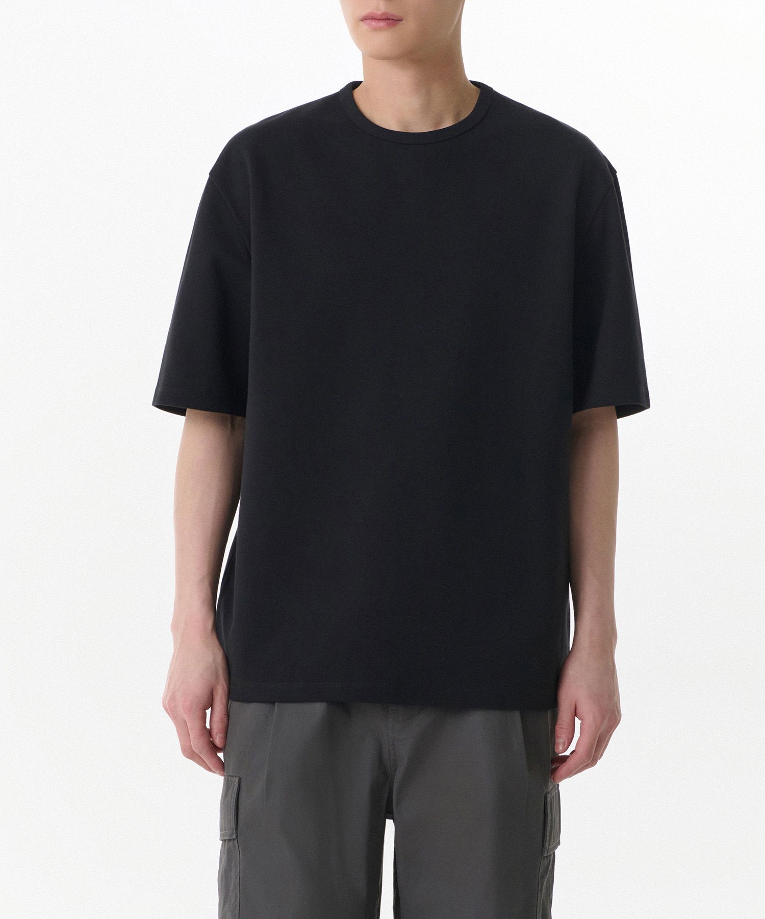 Tシャツ・カットソー *MUSINSA STANDARD* Heavy Ponte Relaxed Crew Neck Long Sleeve MUSINSA | MUSINSA STANDARD Relax Fit Crew Neck Short Sleeve
