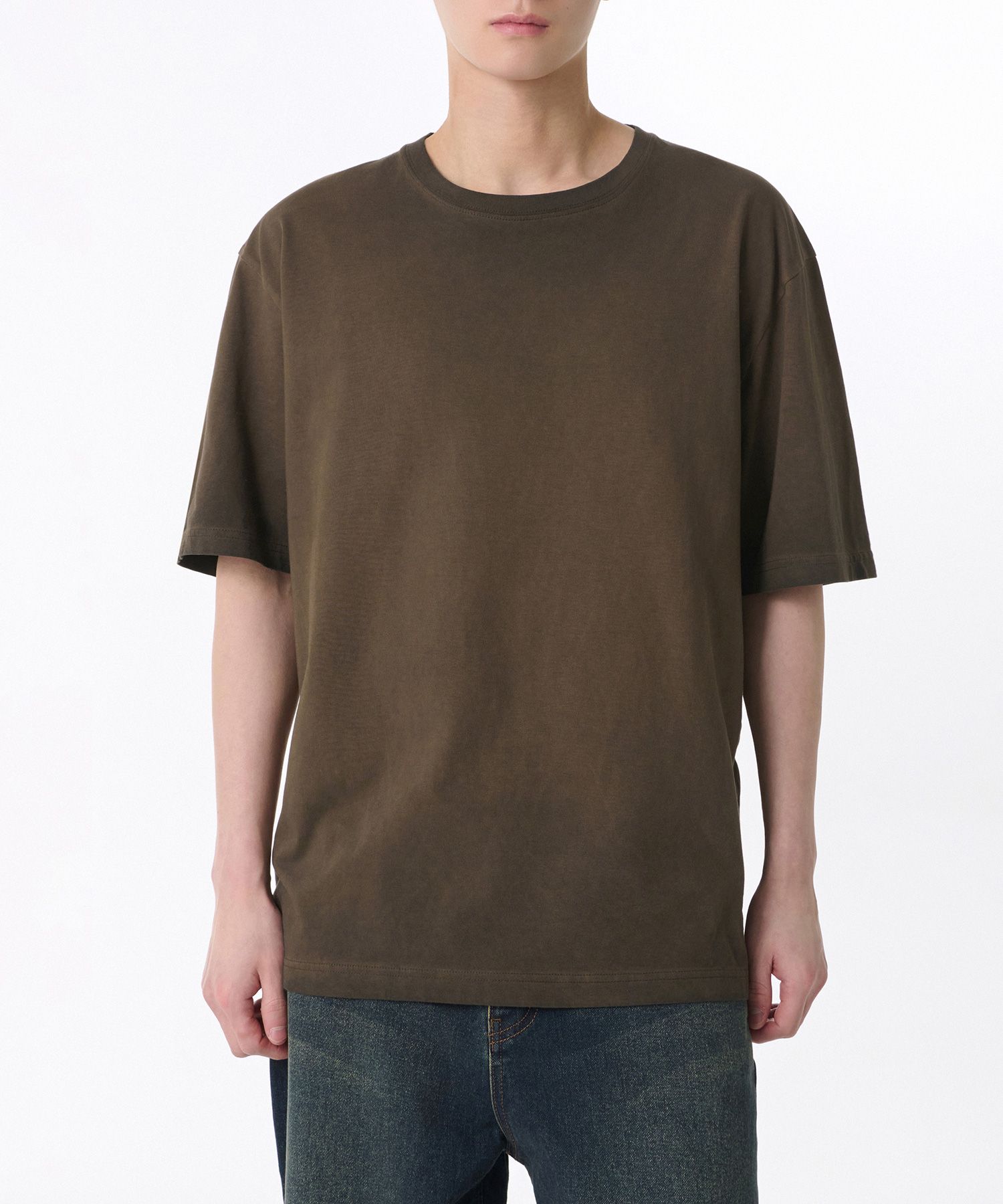 Tシャツ・カットソー *MUSINSA STANDARD* Luna Dying Structured Oversized Crew Neck MUSINSA | MUSINSA STANDARD Luna Dying Structured Oversized