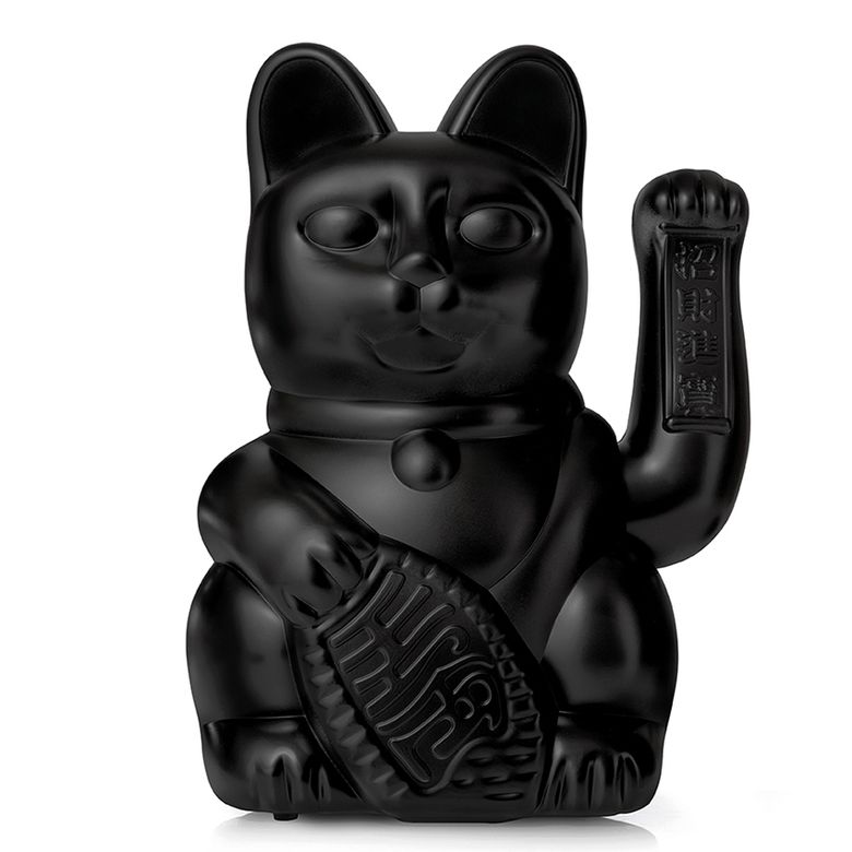 럭키캣 라지 블랙 30cm