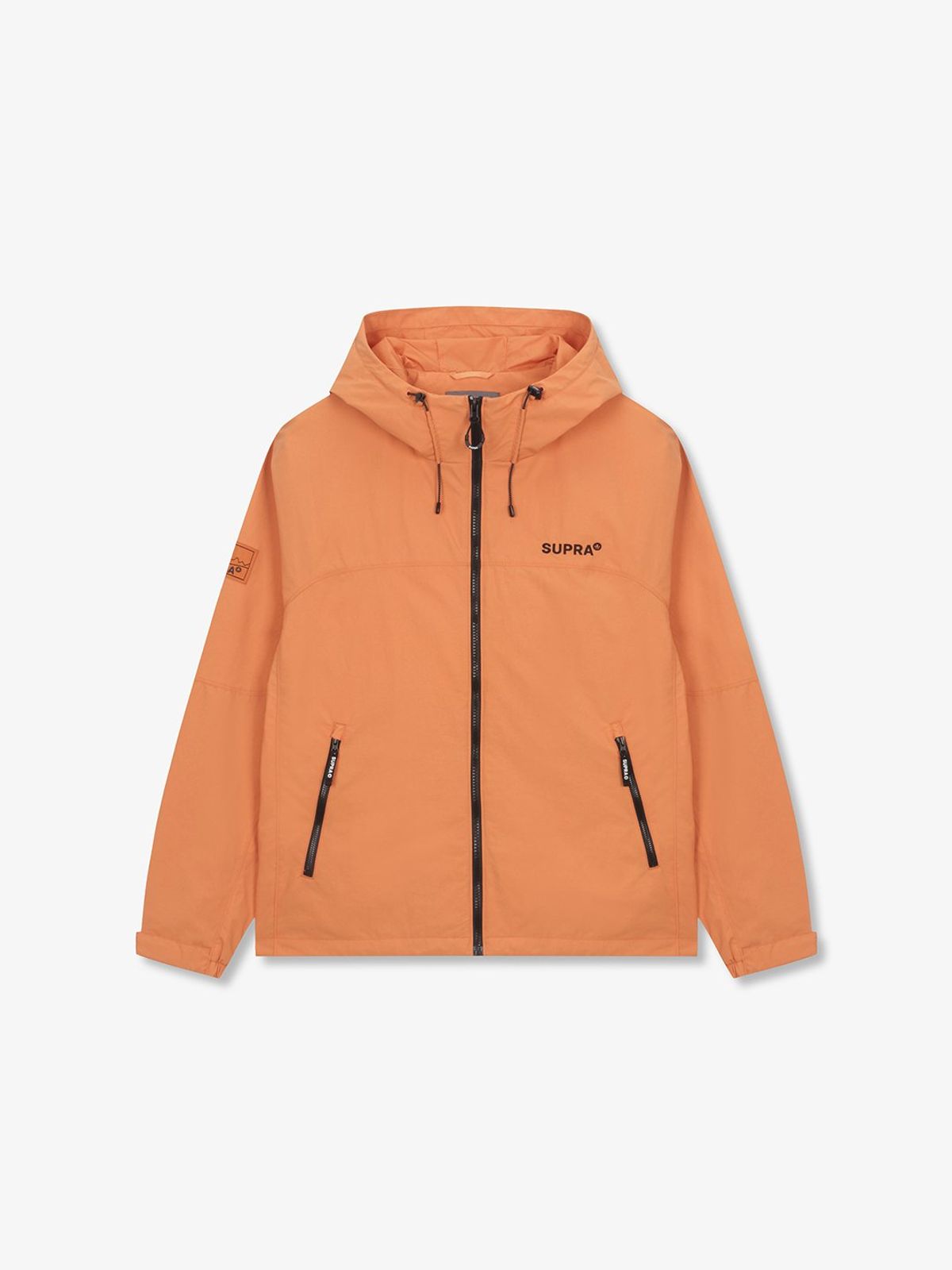 수프라(SUPRA) 베이직 립스탑 배색 2L 바람막이 (ORANGE)