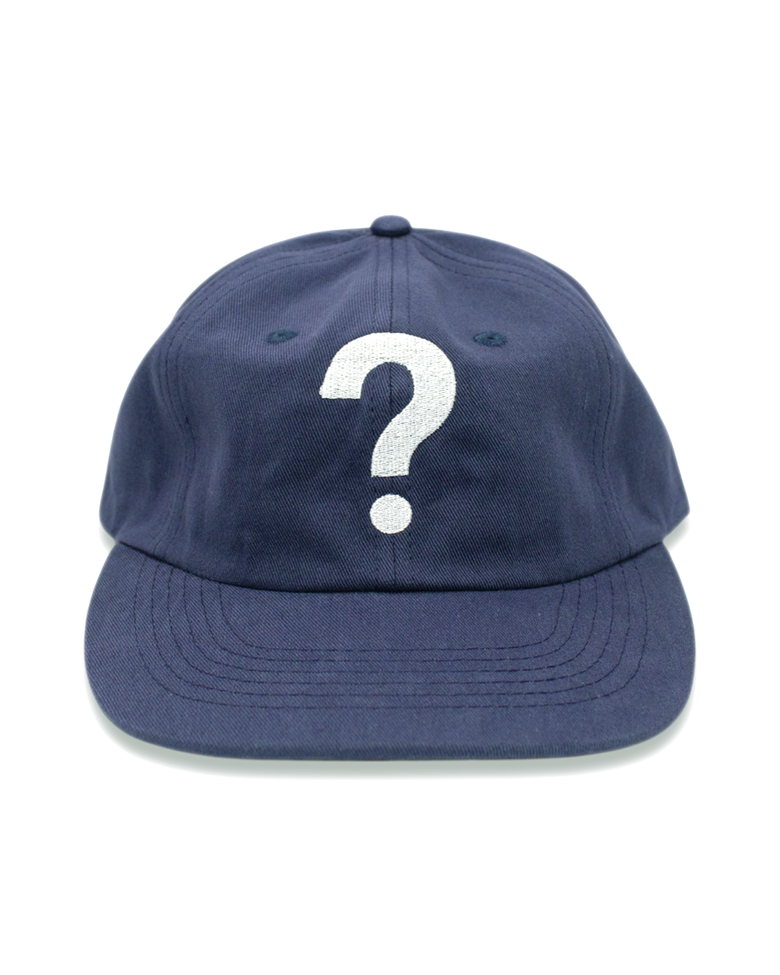 I Am So Confused Cap - Navy(나는 너무 혼란스러워 캡/물음표 모자)