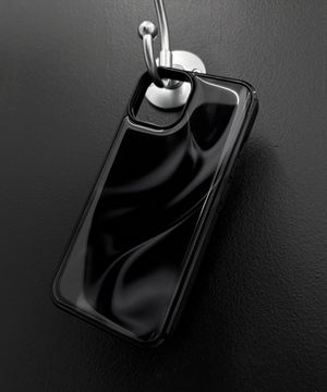 블랙 웨이브 아이폰 갤럭시 에폭시 범퍼 케이스