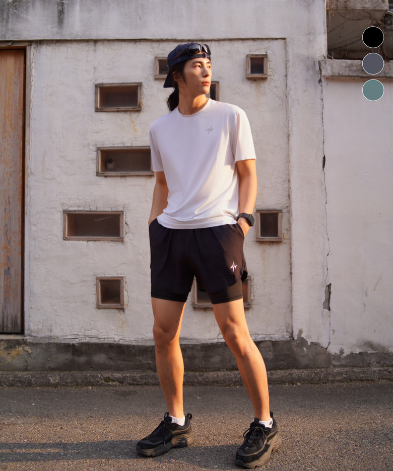 스포츠 반바지 쇼츠 프로 (2IN1) (3color)