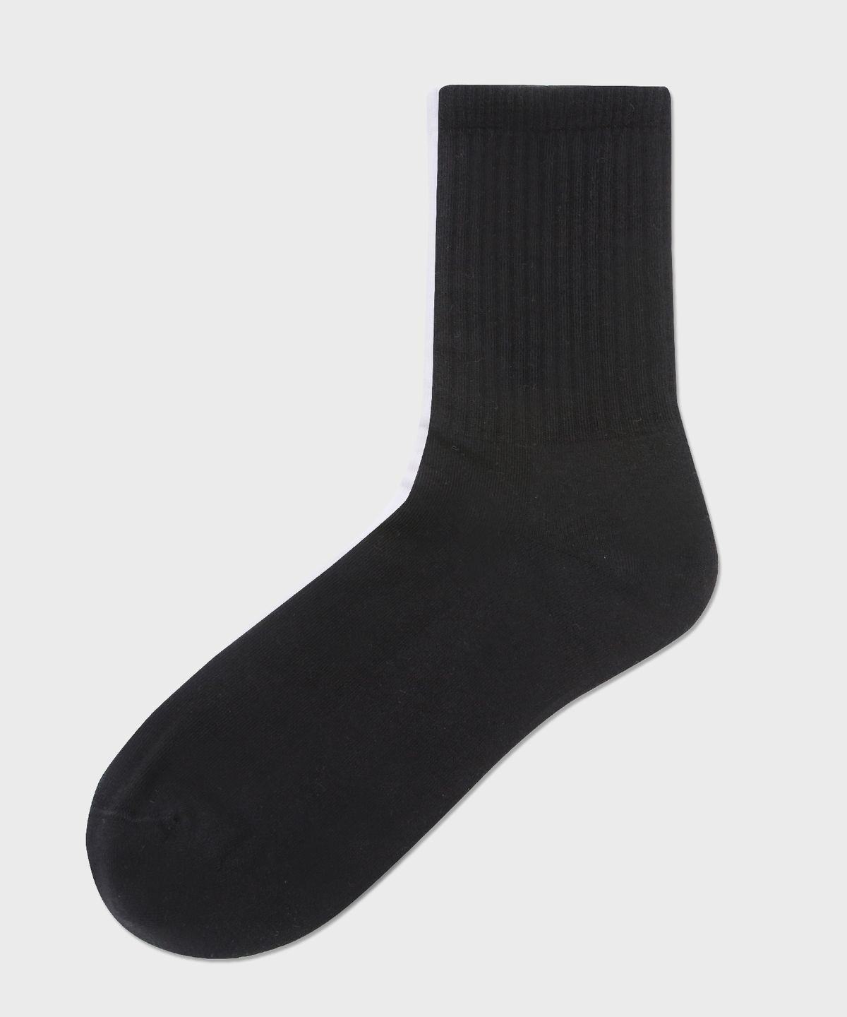 삭스더랭귀지(SOCKS THE LANGUAGE) 바닥쿠션 무지양말(블랙)