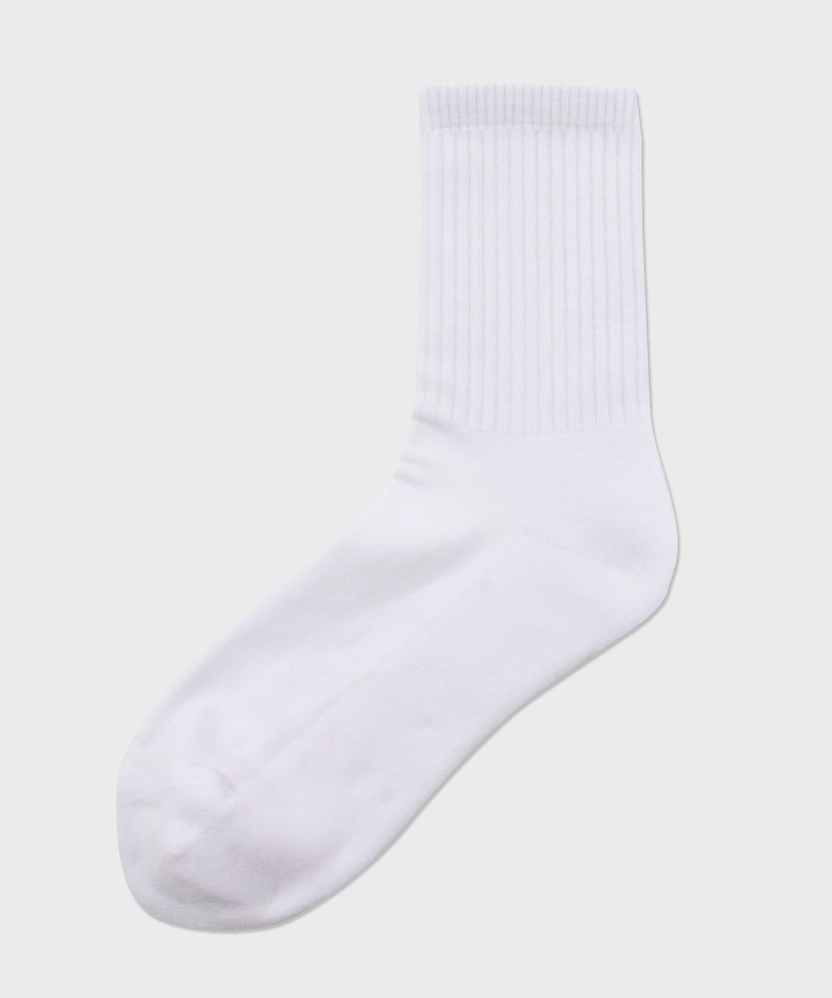 삭스더랭귀지(SOCKS THE LANGUAGE) 바닥쿠션 무지양말(화이트)