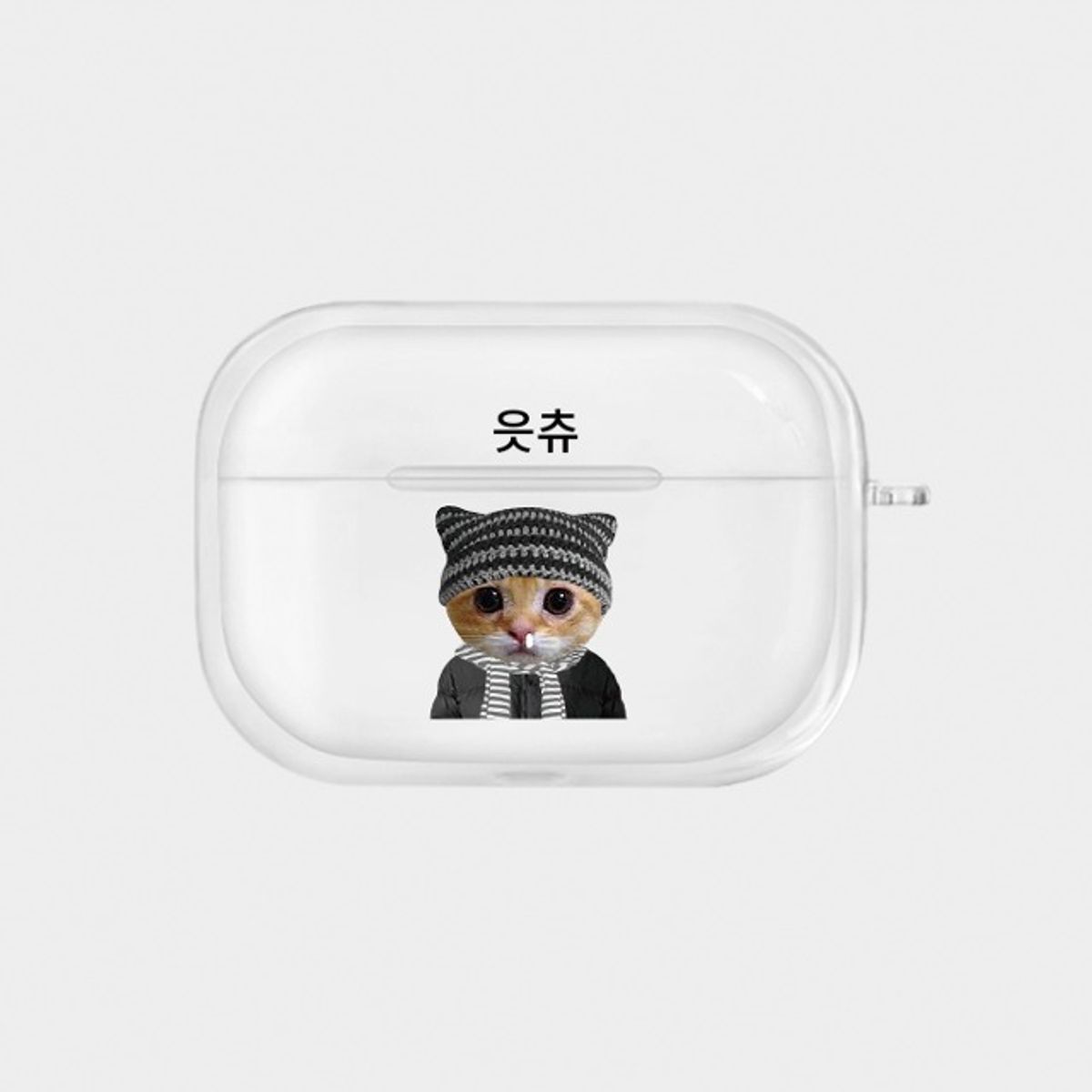 8톤트럭케이스(8TONTRUCK) [투명에어팟 콧물냥]버즈 에어팟 1/2/3/4/프로/프로2