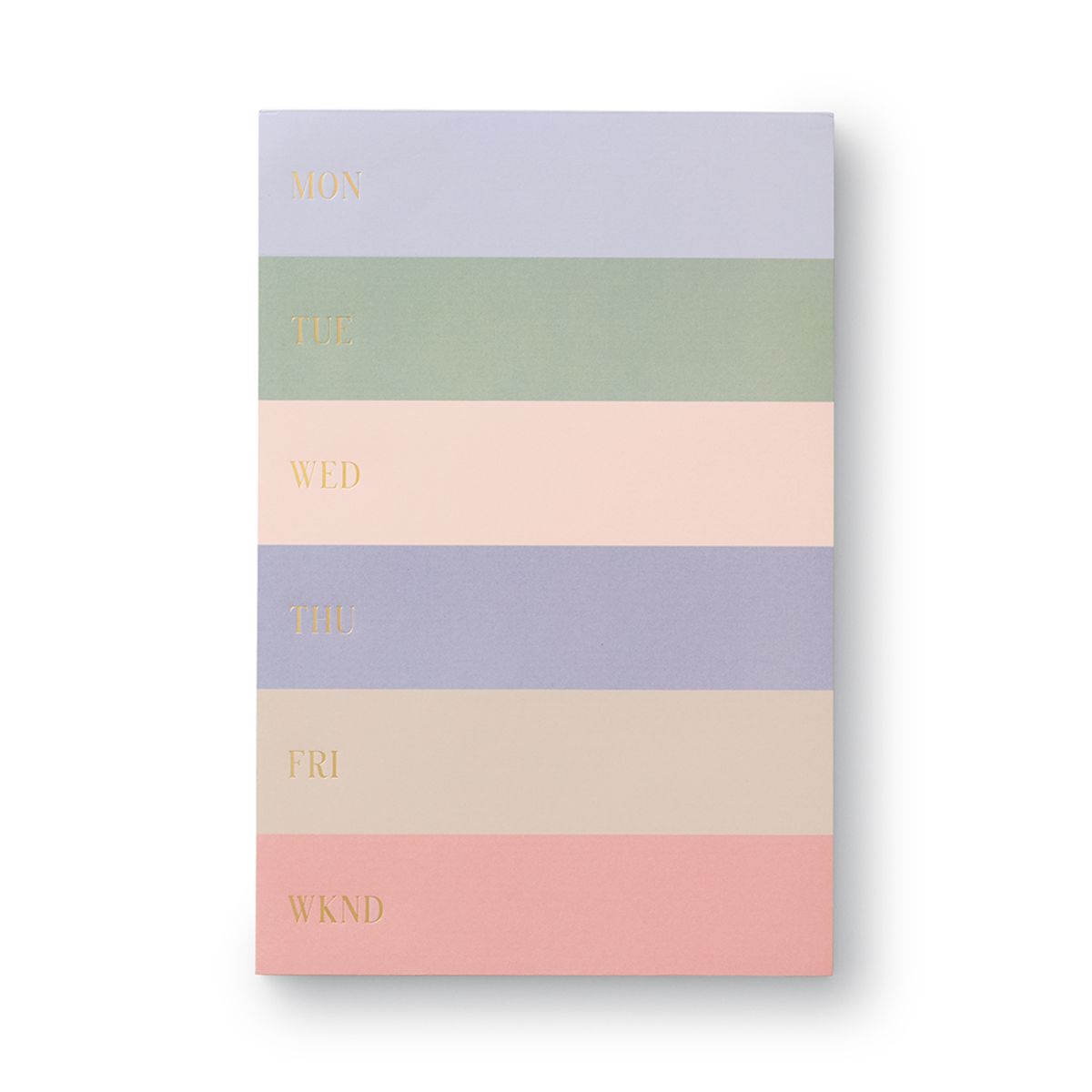 라이플 페이퍼(RIFLE PAPER) Muted Color Block 위클리 메모 노트 패드