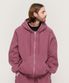 피그먼트 다잉 후드 집업 (버건디)