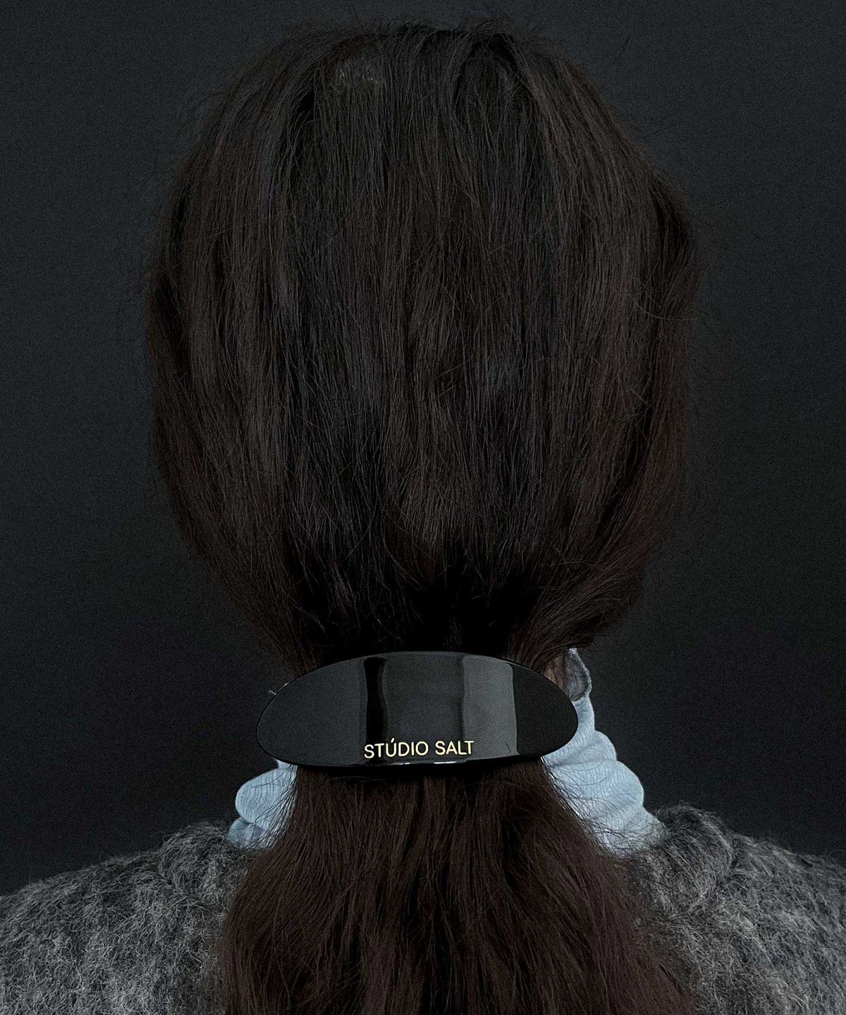 스튜디오 솔트(STUDIO SALT) 클래식 헤어핀_블랙