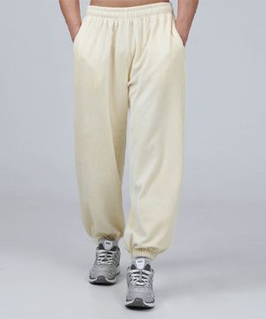 P2405 골덴 벌룬 스웻 조거팬츠 [아이보리]