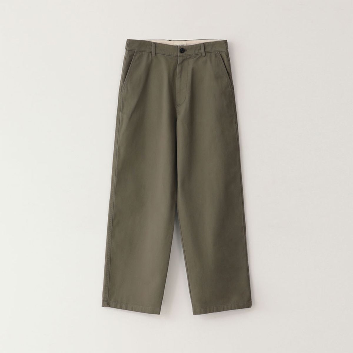 하프시코드(HARPSICHORD) Washed Drill Chino Pants(Olive)