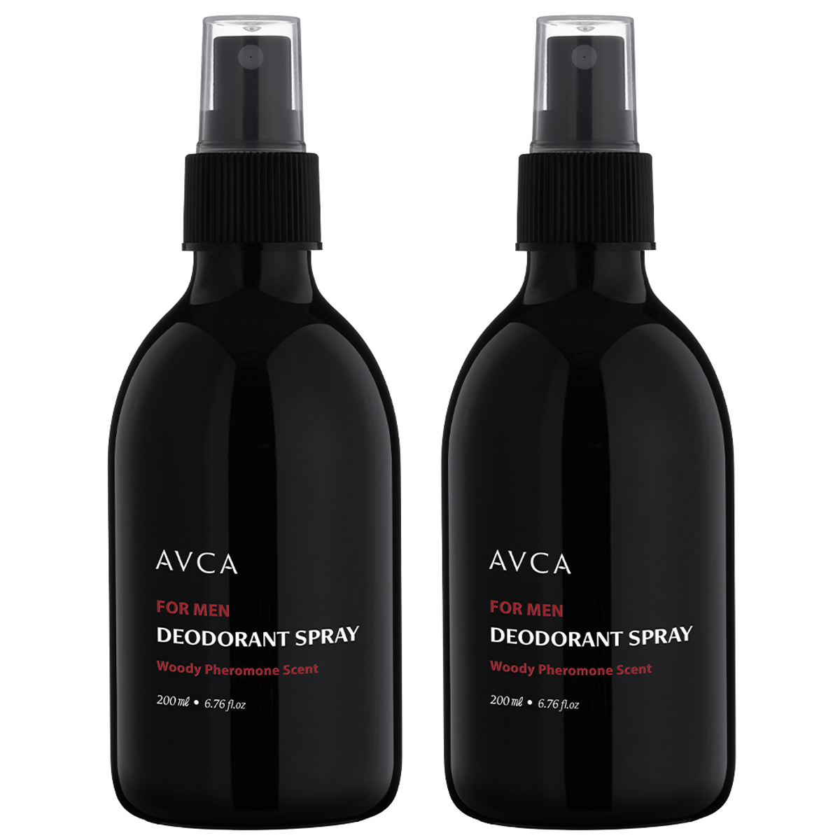 아브카(AVCA) 포맨 데오드란트 스프레이 우디페로몬향 200ml 2개
