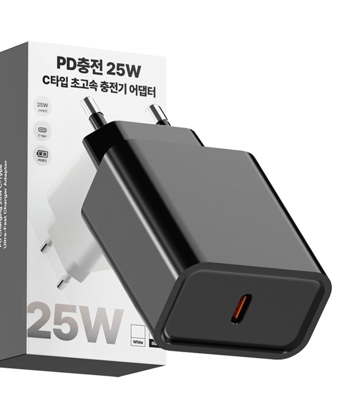 누아트(NUART) PD충전 25W C타입 고속충전기 어댑터