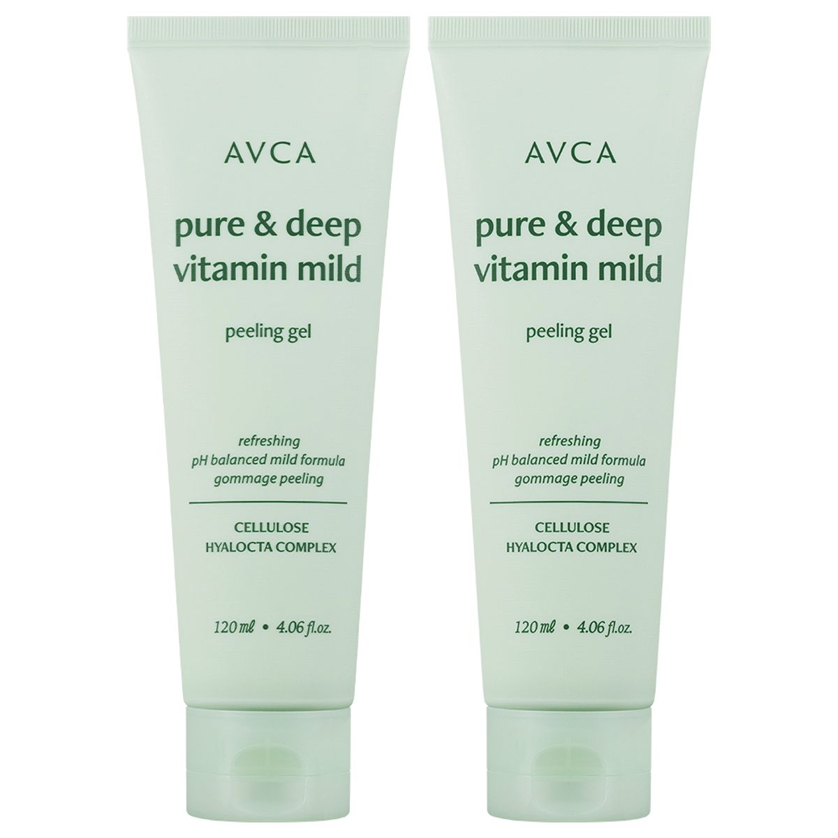 아브카(AVCA) 퓨어 앤 딥 비타민 저자극 필링젤 120ml 2개