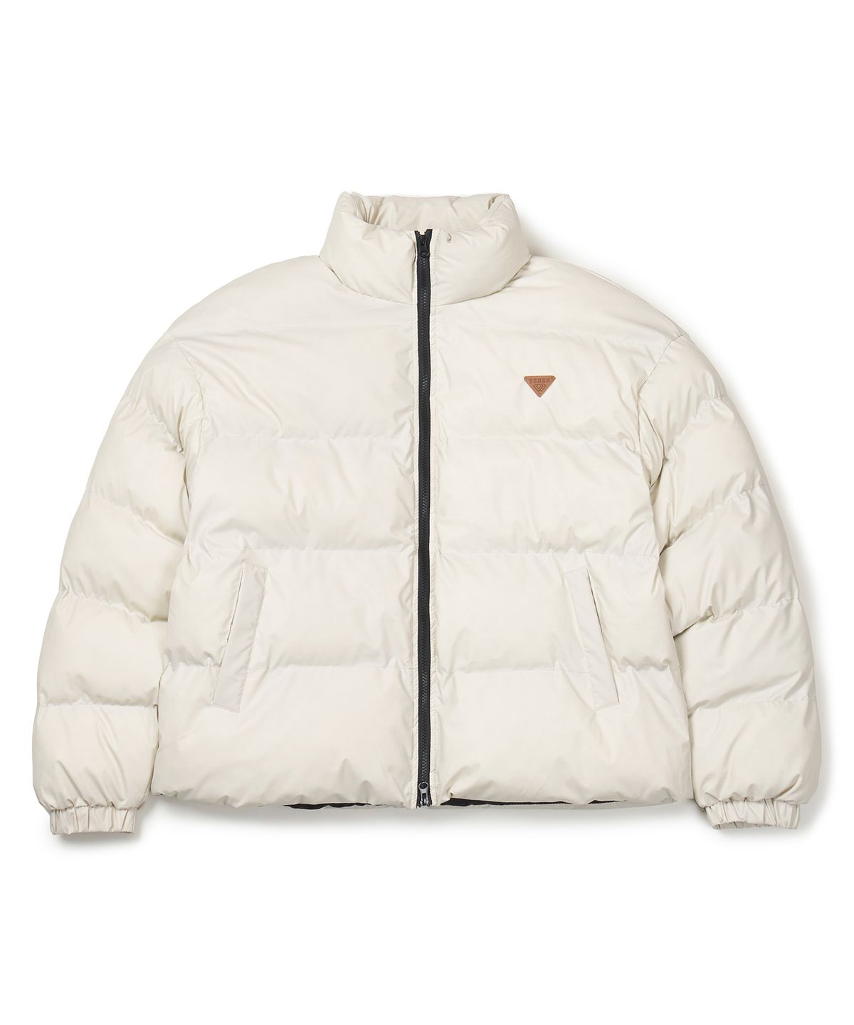테네르(TENER) Patch Leather Padded-White