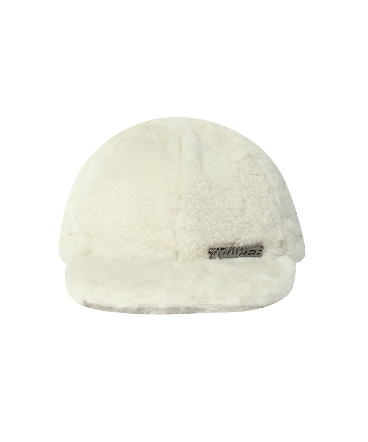 유희(YOUHEE) YOUHEE FUR BALL CAP IVORY