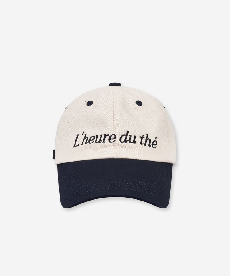 Lheure du thé overfit ball cap