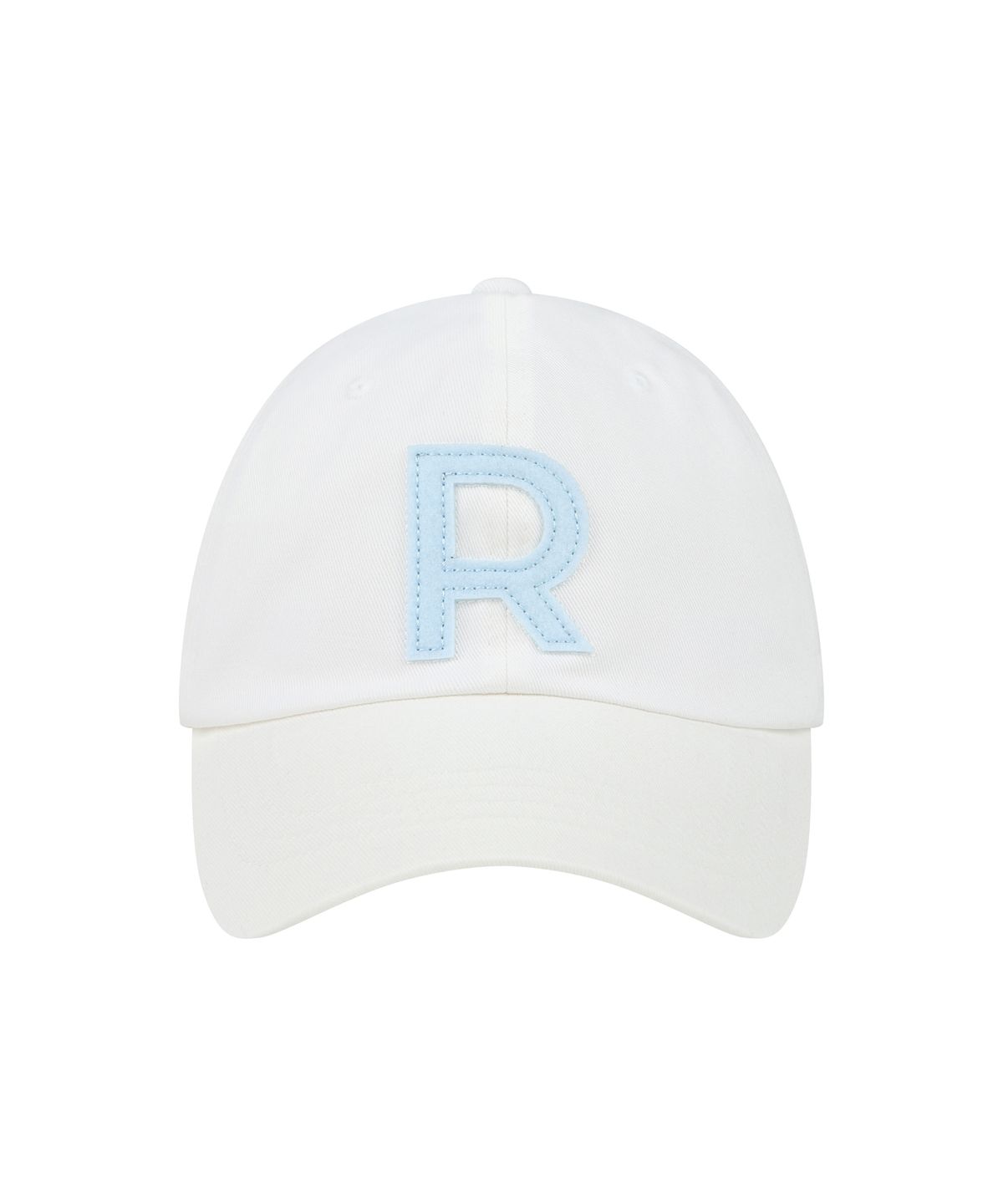 론앤디마리(ROND&DÉMARRER) [남녀공용] 시그니처 캐주얼 펠트지 로고 6패널 볼캡