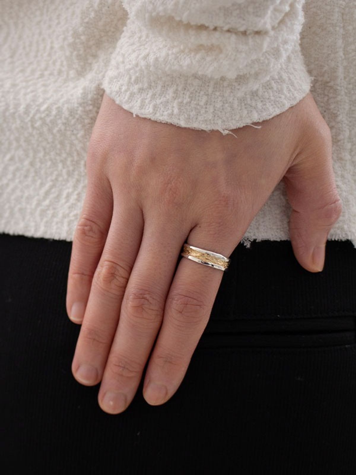 플릿(FLIT) 해류 TEXTURE RING 011 (5MM)
