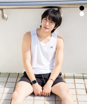 러닝 심리스 싱글렛 베이직 (2color)