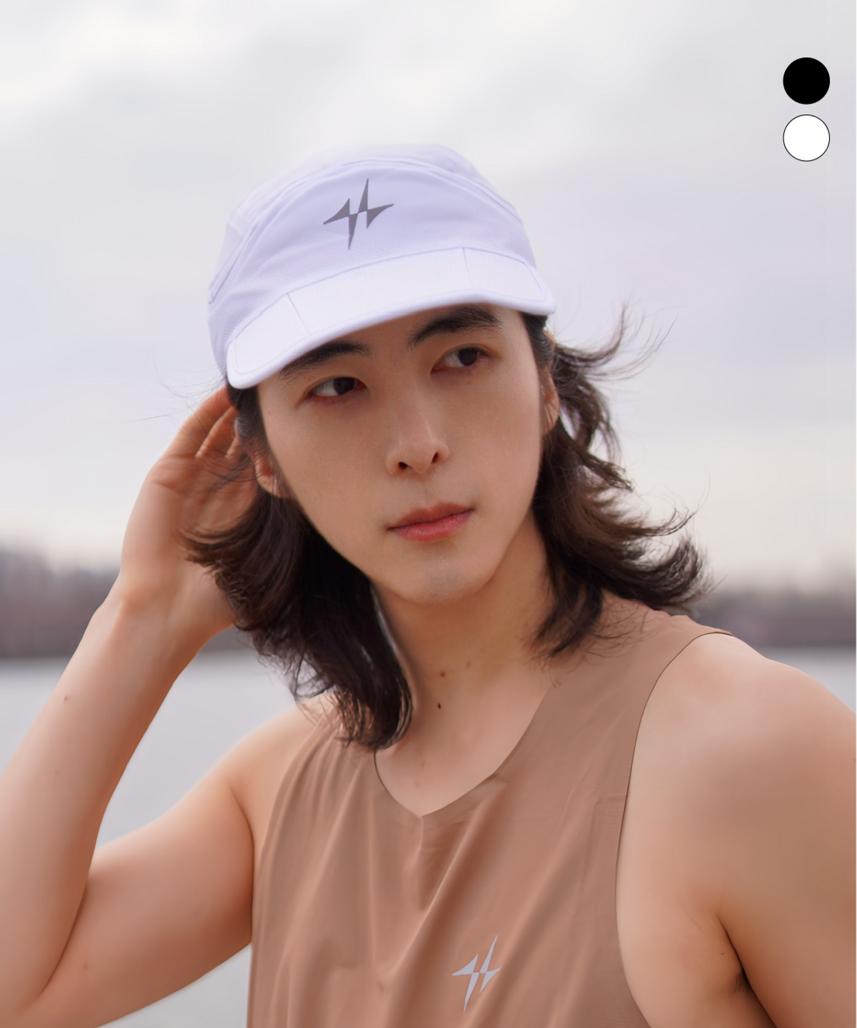 러닝라이프(RIFE) 폴더블 스포츠 볼캡 (2color)