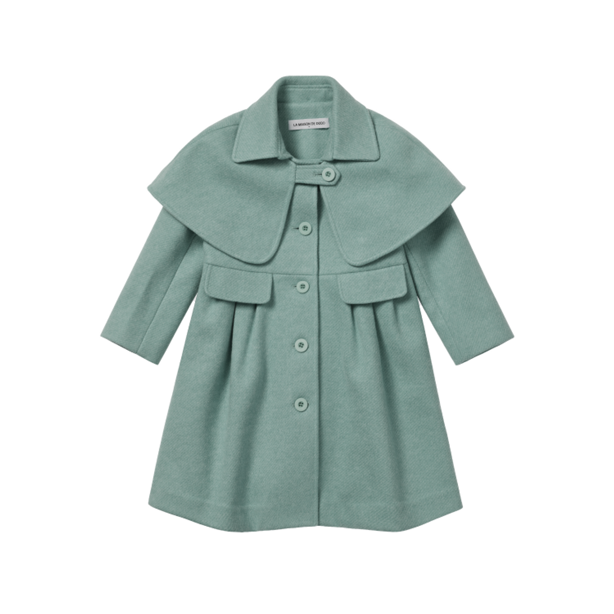 라메종드도도(LA MAISON DE DODO) DODO Signature Coat ( Tiffany Blue )_ 여아용 코트