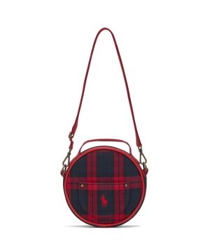 플래드 라운드 백-레드