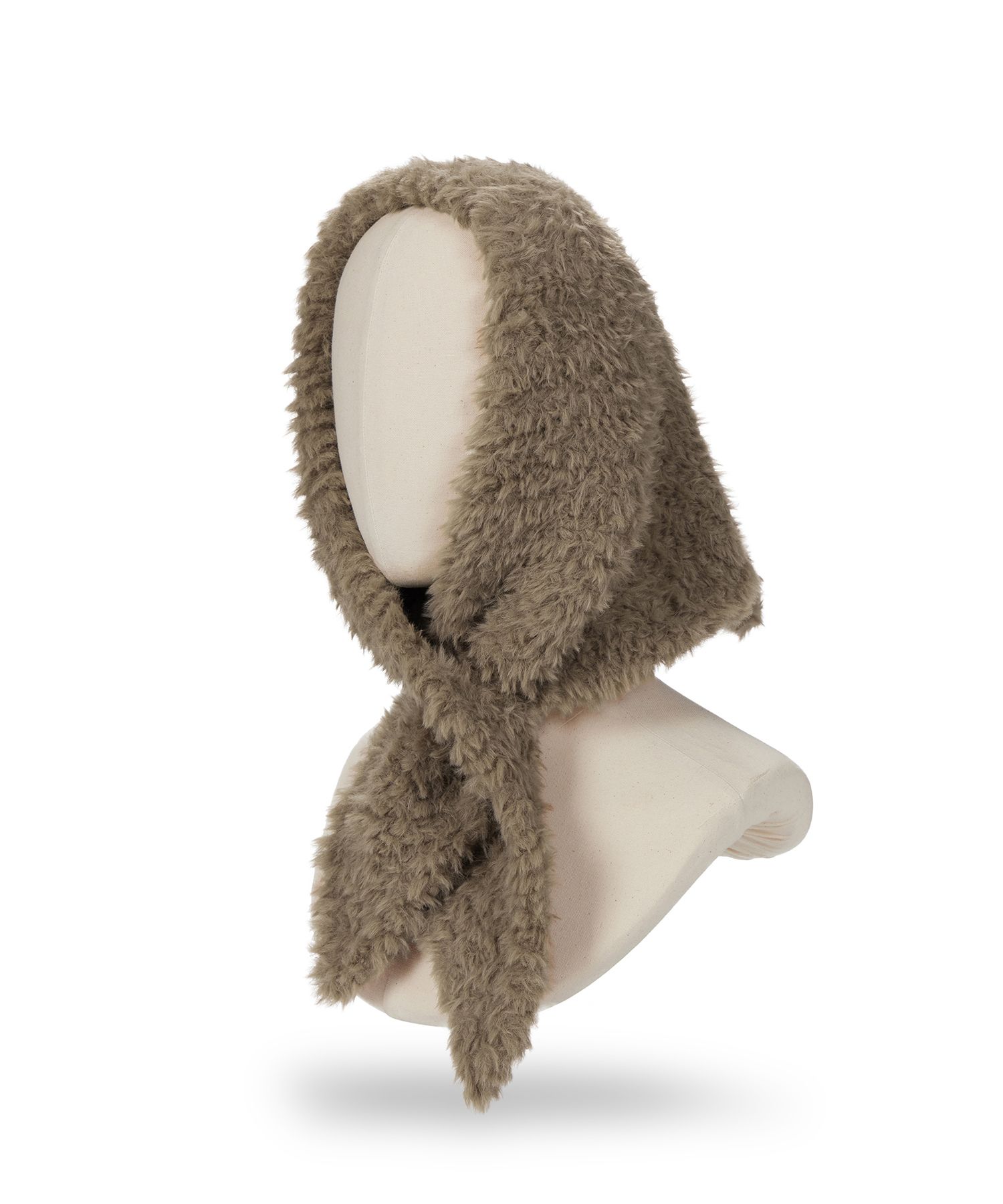 ★VARZAR☆Label Fur Bandana Label Fur Bandana / Black - VARZAR | 60% - Asian Fashion