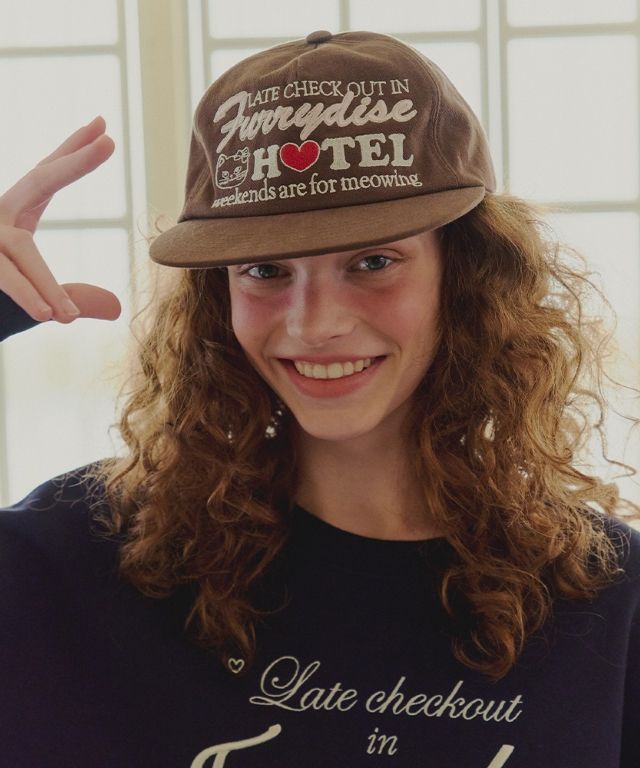 MUSINSA | RONRON FURRYDISE BALL CAP BROWN