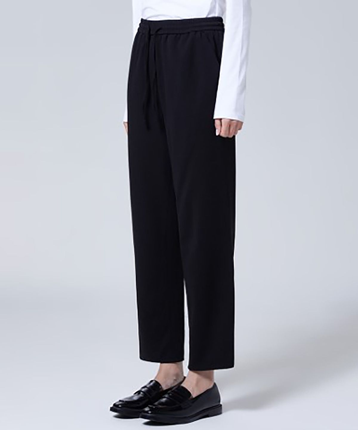 스파오(SPAO) [스트레치+] 앵클 스트레이트 밴딩 슬랙스_SPTAFA9W12