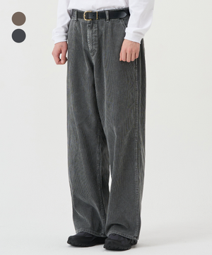 코듀로이 피그먼트 팬츠