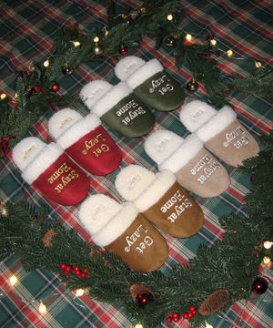 메리 허그 퍼 룸슈즈 (4색상)