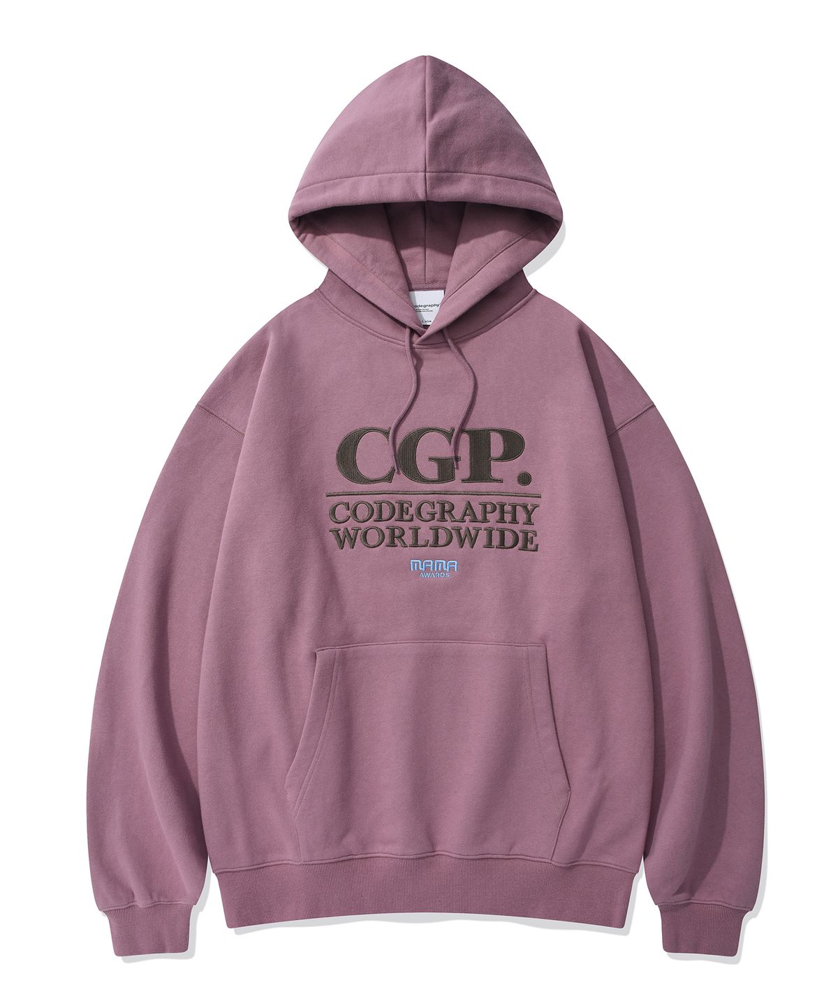 코드그라피(CGP) CGP X MAMA CGP 스퀘어 후드티_페일 핑크