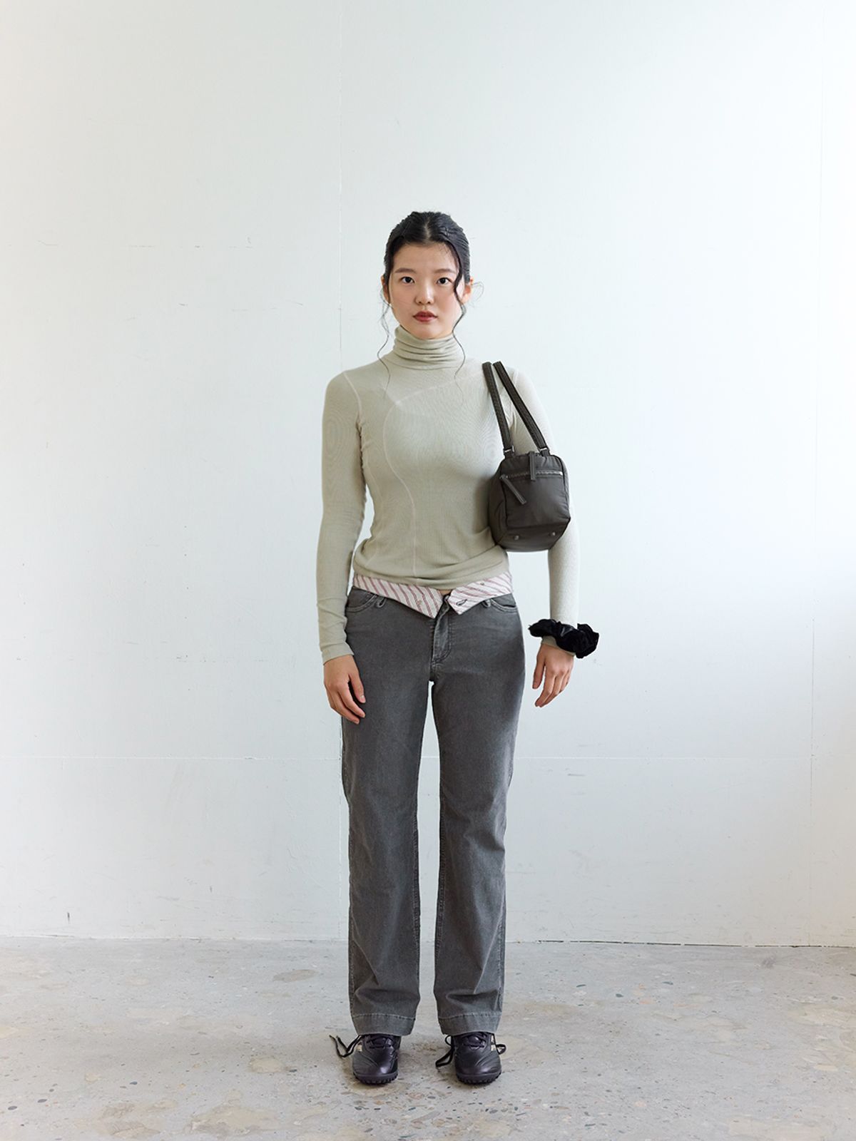 콜로신스(COLOCYNTH) Grandmas Corduroy Pants Light Gray