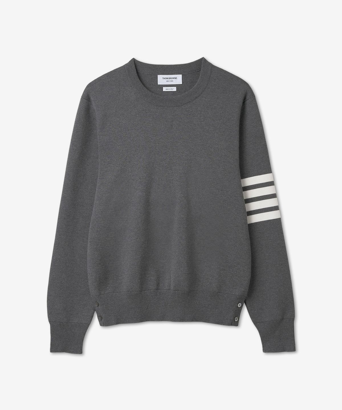MUSINSA公式 | THOM BROWNE ミラノステッチコットン4バークルーネック 
