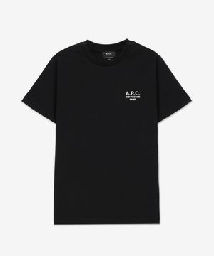 루 마담 레귤러핏 반소매 티셔츠 - 블랙:화이트 / COHBUM26388TZC