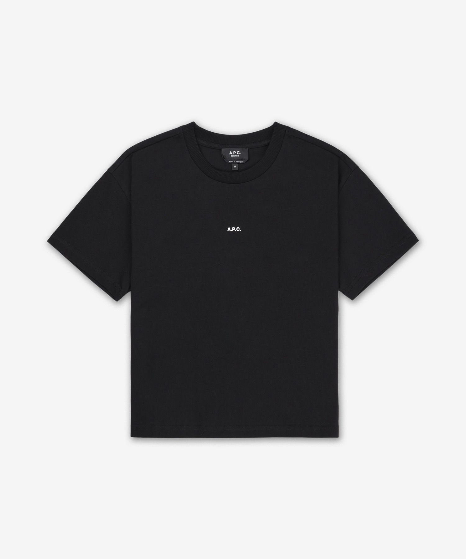 MUSINSA公式 | A.P.C. マイクロロゴオーバーサイズ半袖Tシャツ 