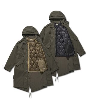 커맨터 필드 야상 (SET)