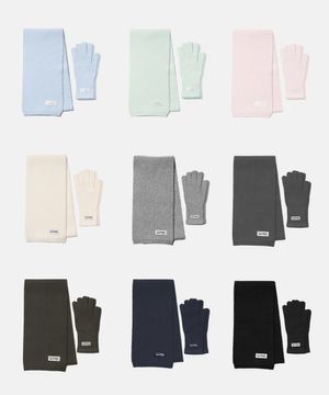 [SET] 클래식 라인 장갑 머플러 SET 9color