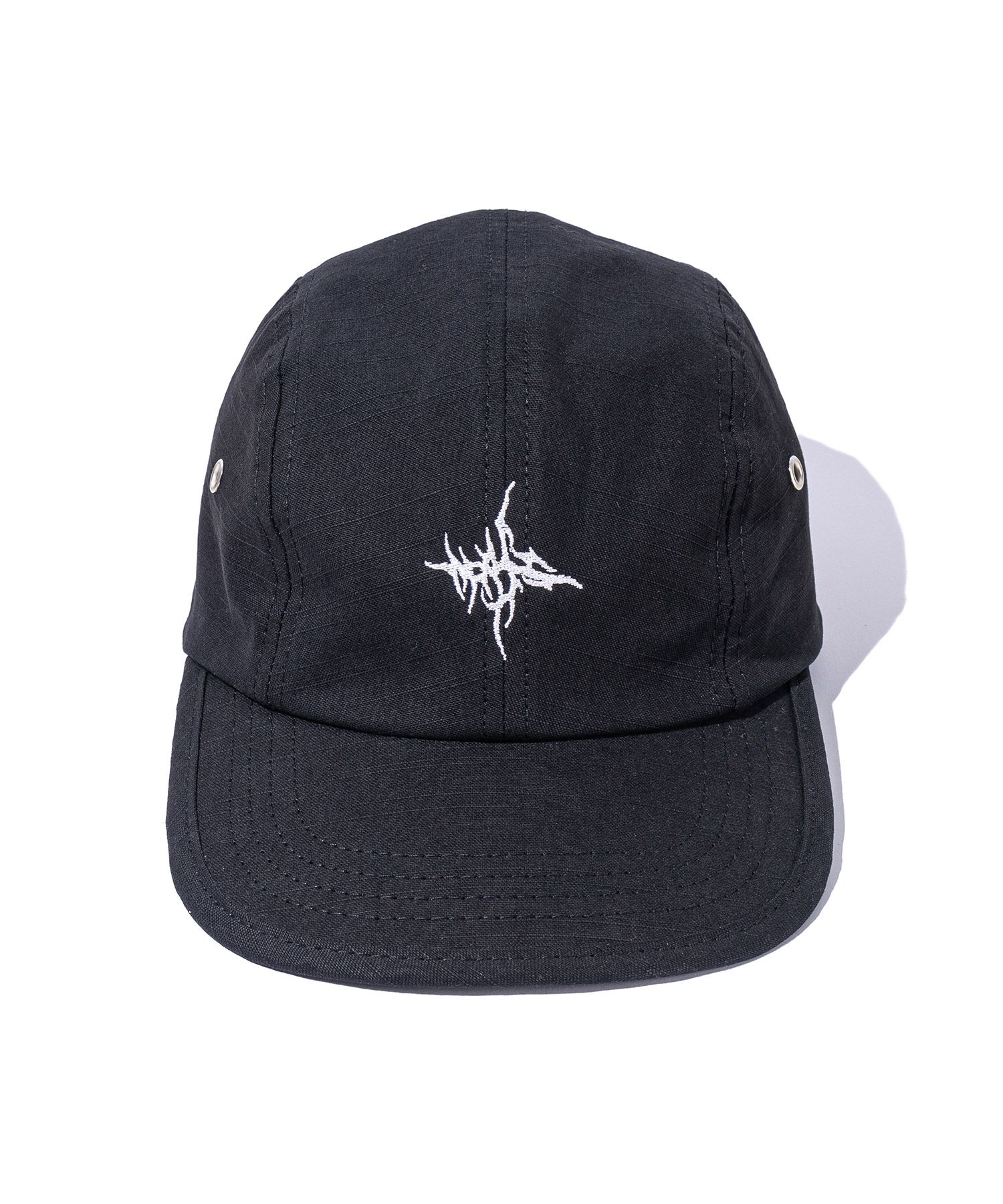 【massnoun】25SS★ Padding Twig Logo Camp Cap MUSINSA | MASSNOUN Cotton Twig Logo Camp Cap Black
