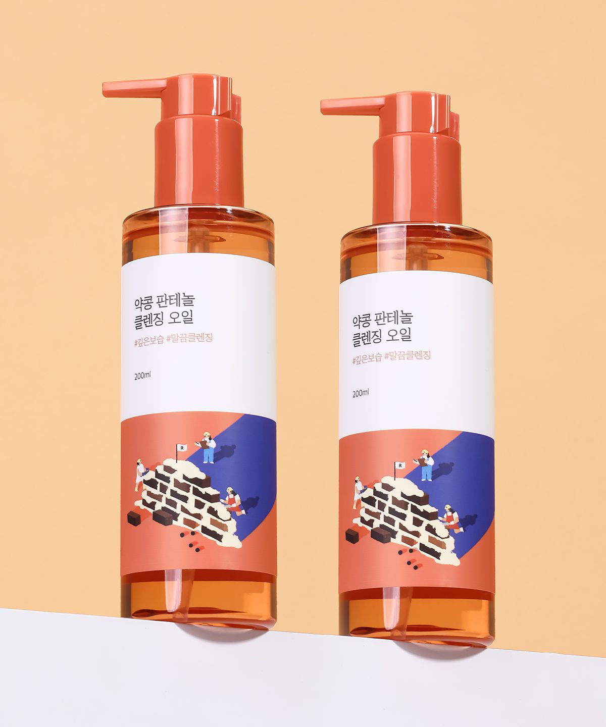 라운드랩(ROUNDLAB) [2pack] 약콩 판테놀 클렌징 오일 200ml