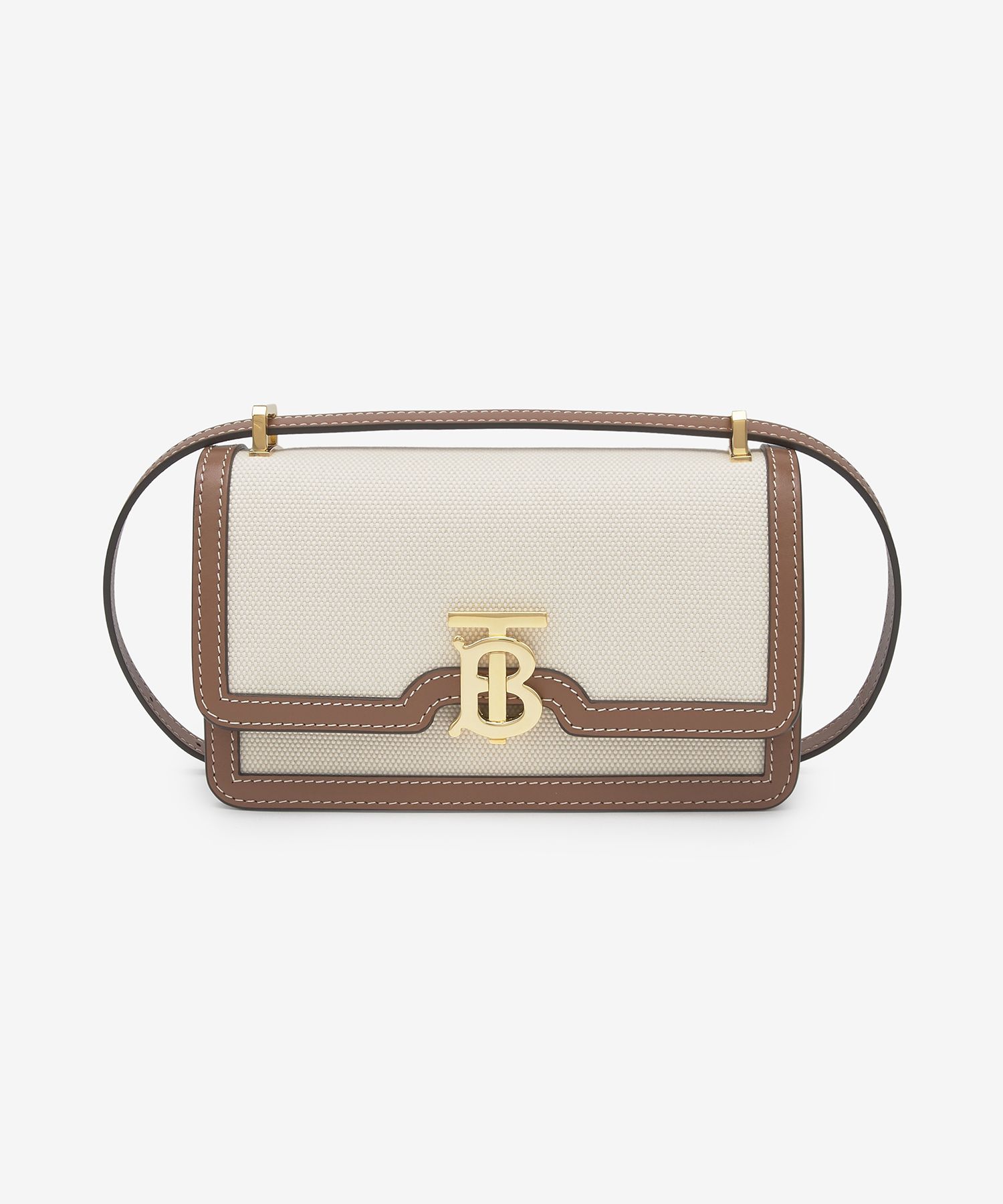 ★関税込★BURBERRY★TB CANVAS CROSSBODY BAG★Beige★ MUSINSA | BURBERRY TB Leather Canvas Crossbody Bag - Beige
