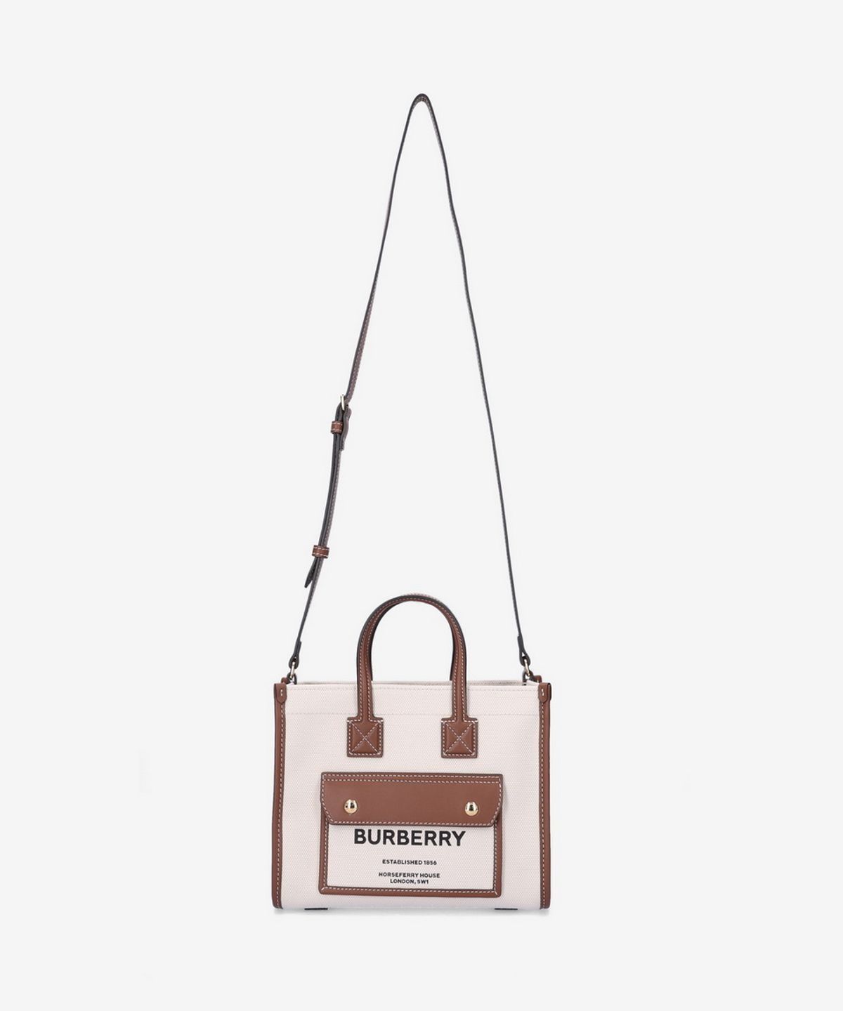 MUSINSA | BURBERRY Mini Freya Tote Bag - Natural: Tan / 8044143