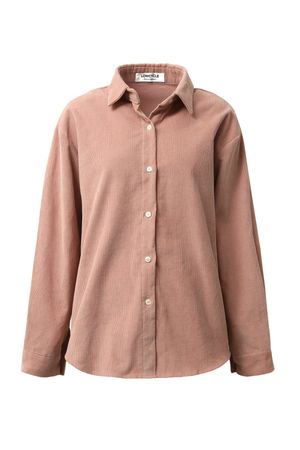 코듀로이 슬림핏 셔츠