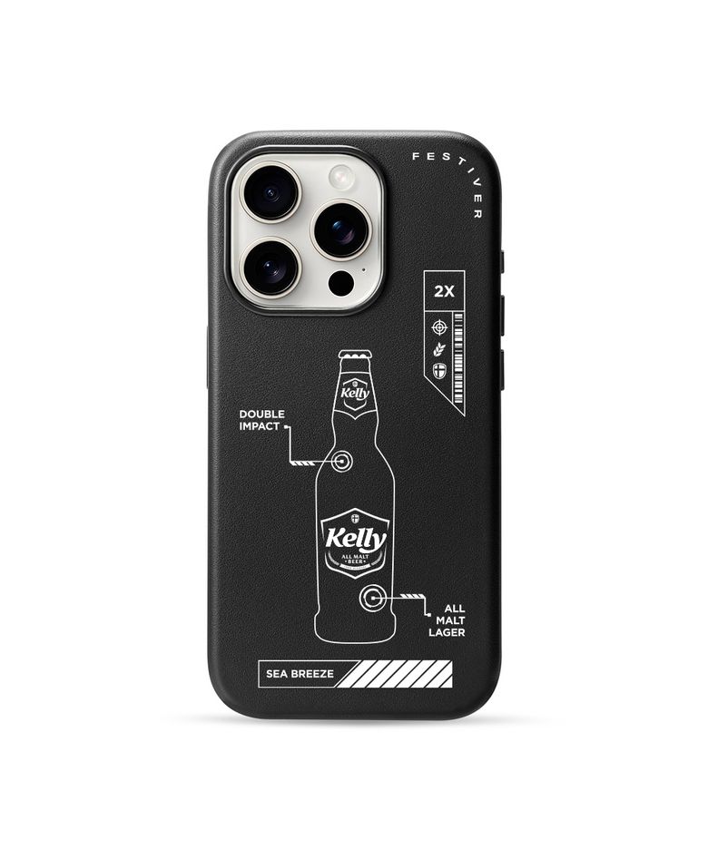 켈리 더블 임팩트 아이폰 맥세이프 레더 케이스