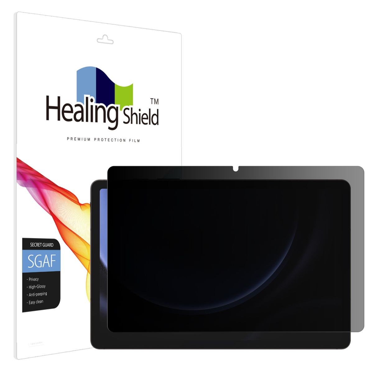 힐링쉴드(HEALINGSHIELD) 갤럭시탭S9 FE 프라이버시 사생활 보호필름 액정